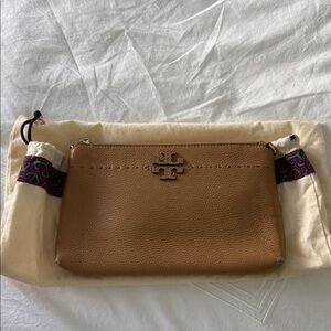 Tory Burch Brown Leather Bag